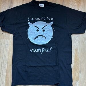 VINTAGE Smashing Pumpkins “the world is a vampire” t-shirt - size large